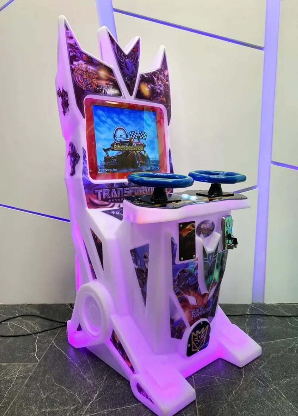 Детский автомат гонка для двоих «Transformers»