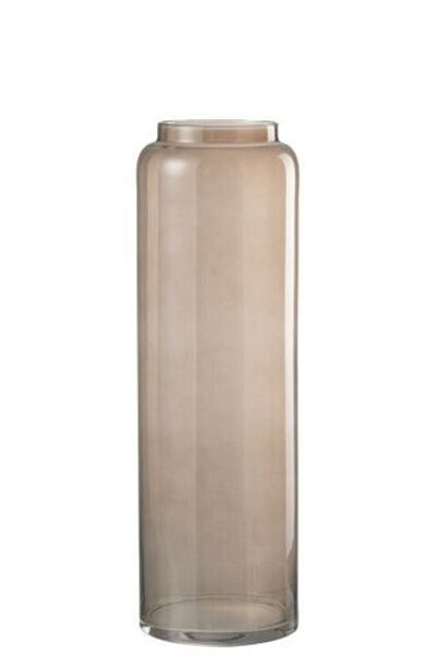 Ваза "Амбер" 18.5x18.5x60см Стекло