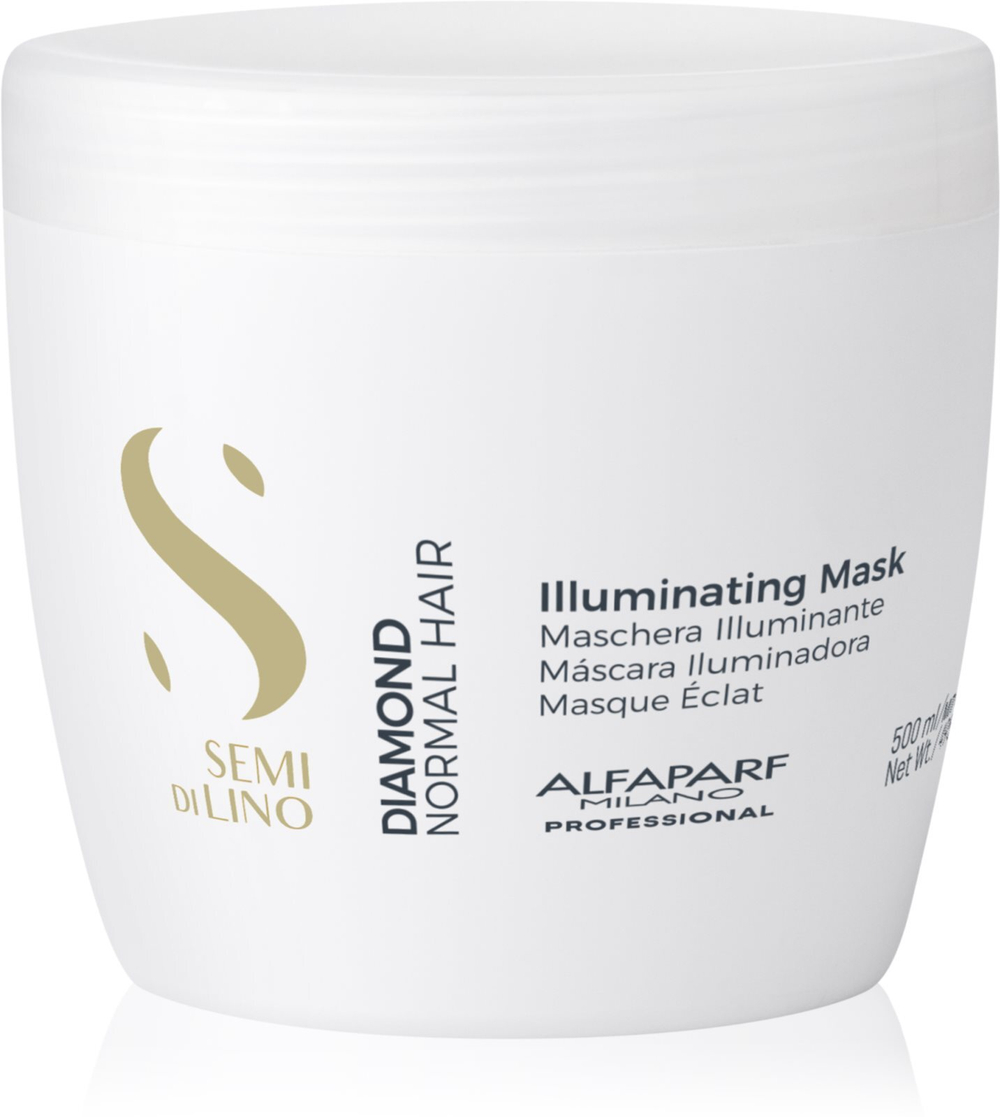 Alfaparf Milano Semi di Lino Diamond Illuminating - сияющая маска /   500  ml  / GTIN 8022297064987
