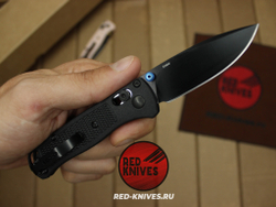 Нож Benchmade 533 Bugout Mini - черный нейлон, клинок черный RK/Н28