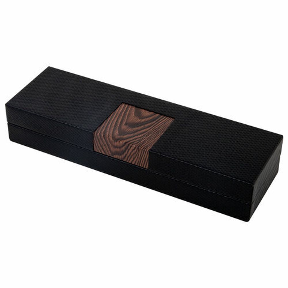 Ручка подарочная шариковая GALANT "Aldo", корпус черный, детали розовое золото, узел 0,7 мм, линия письма 0,5 мм, 144167