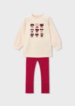 толстовка с леггинсами