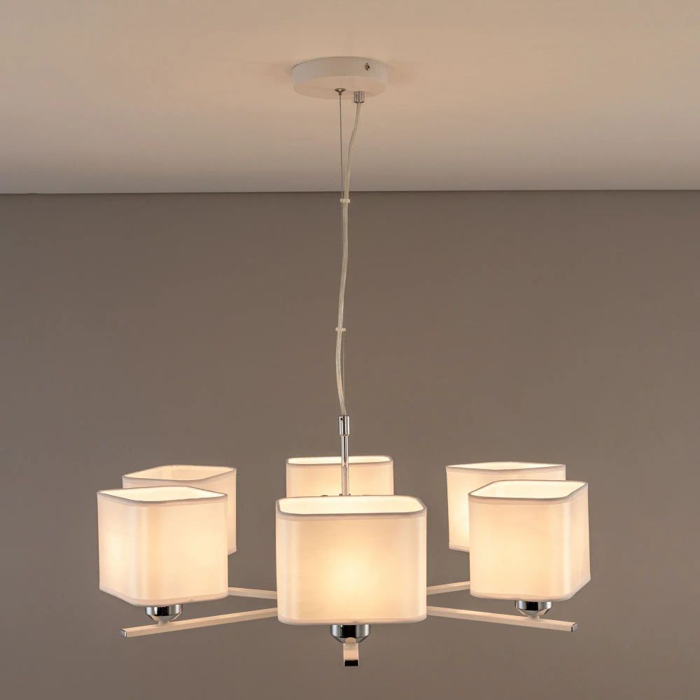 Citilux Тильда CL469265 Люстра подвесная с абажурами Белая