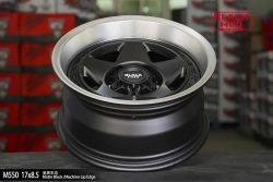 Диск колёсный литой BLACK MUD M550 R18 8.5 ET0 Matte Black / Machined Lip