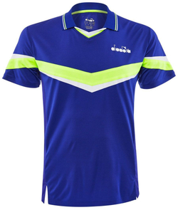 Теннисное поло Diadora Polo SS - blue regista