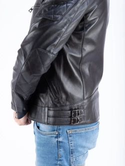 Куртка мужская кожаная весна-осень