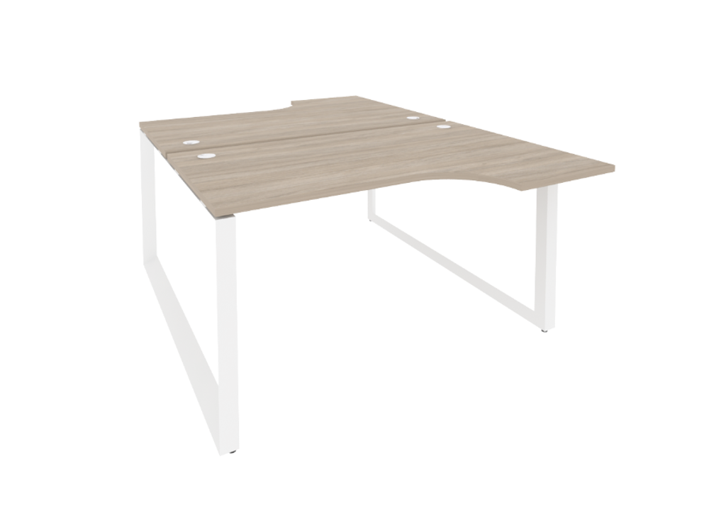 Рабочая станция на О-образном металлическом каркасе 2 места 1995Onix