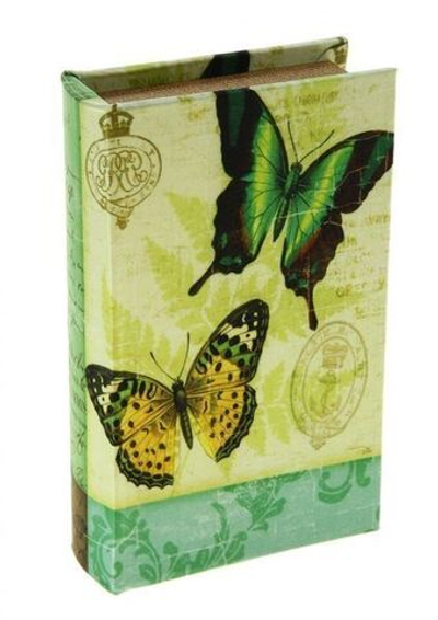 Сейф-книга "Бабочки красавки" 21х13х5 см