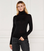 Шерстяной гольф Tommy Hilfiger - черный(WW0WW43098)