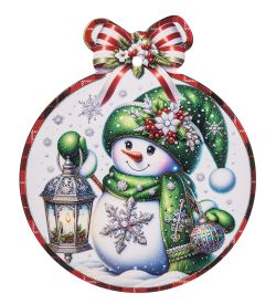 CT-10/3 Подставка под горячее «Снеговик»