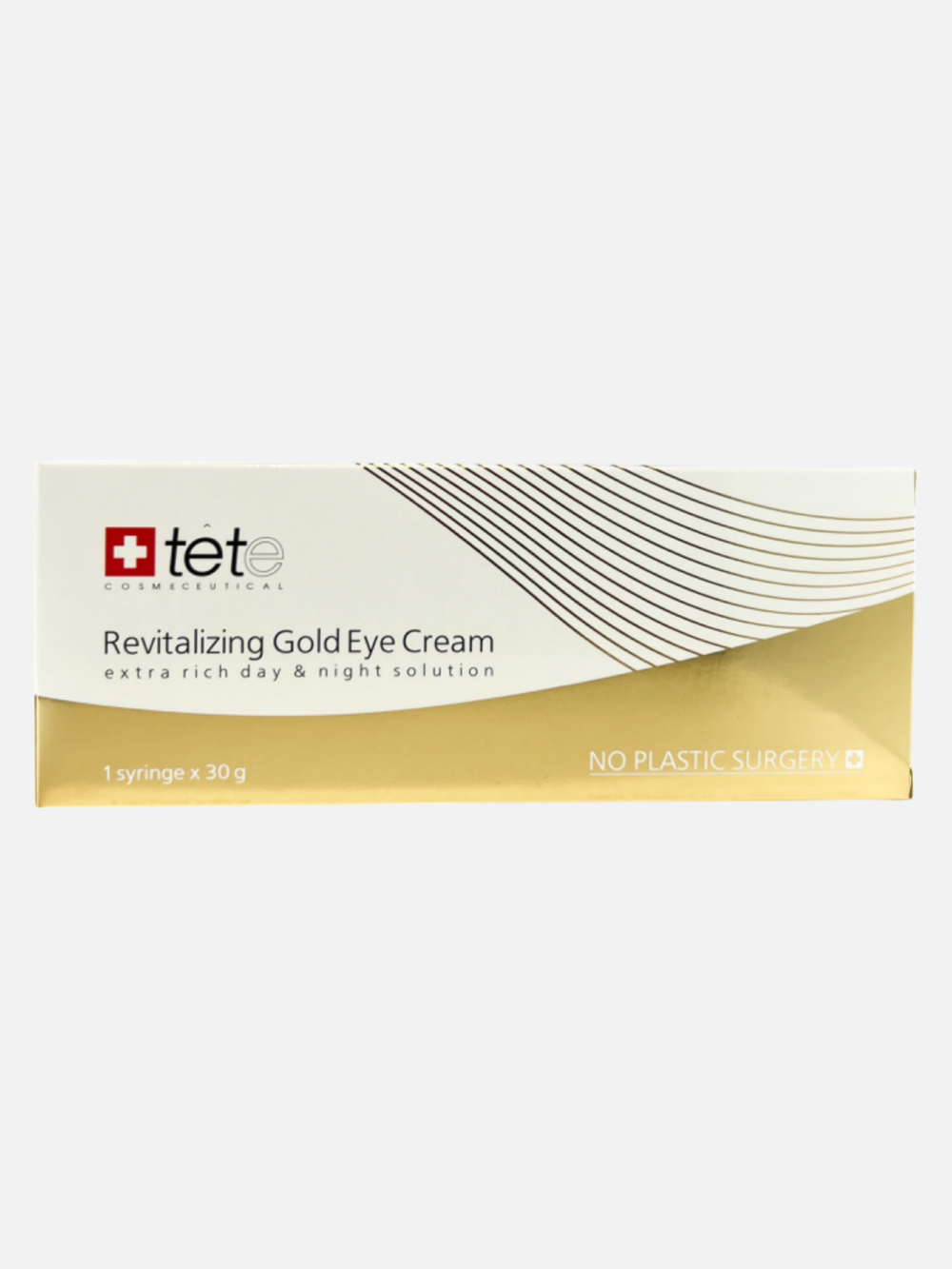 Омолаживающий крем для глаз с коллоидным золотом Revitalizing Gold Eye Cream, Tete Cosmeceutical, 30 мл