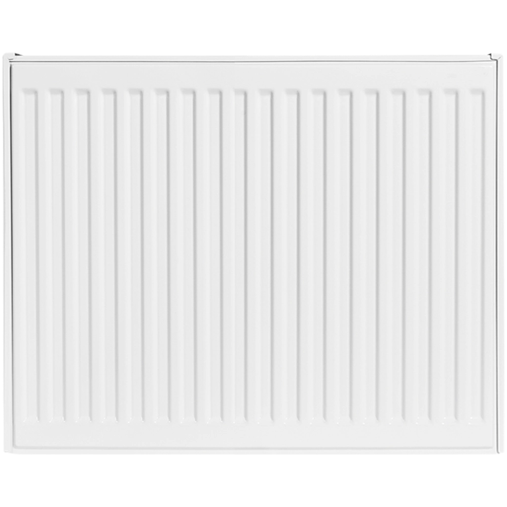 Радиатор панельный профильный ROMMER Compact тип 33 - 500x500 мм (подкл.боковое, белый)