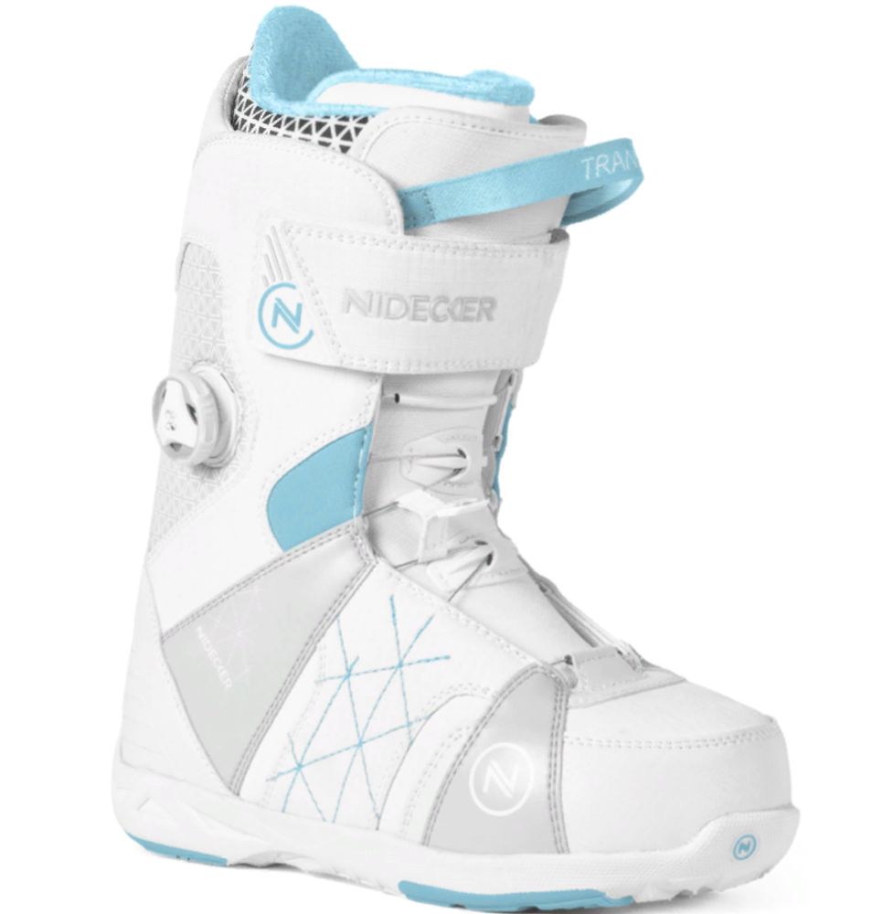 Ботинки для сноуборда NIDECKER 2017-18 TRANSIT W BOA WHITE (см:23,5)