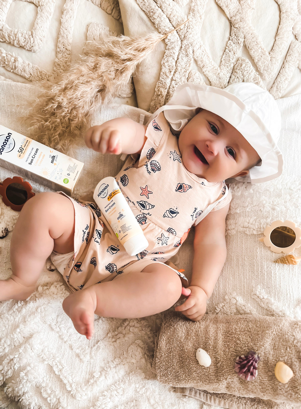 Солнцезащитный крем для малышей Sanosan baby SPF 50 75 мл