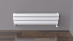 Горизонтальные дизайн-радиаторы QUADRUM 1313мм с нижним подключением