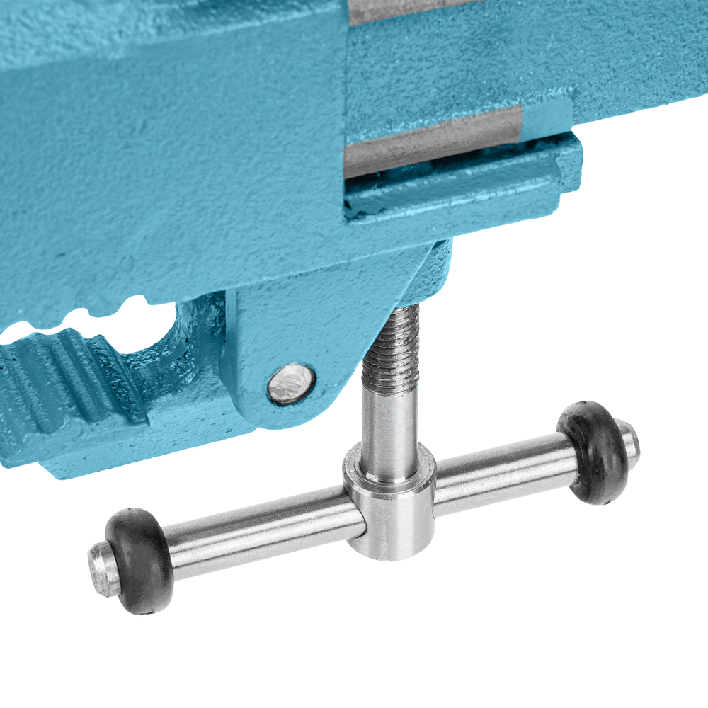 Тиски слесарные, 63 мм, крепление для стола, винтовой зажим (Глазов)