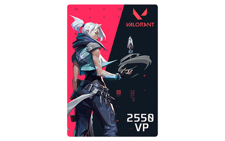 Игровая валюта Valorant: 2550 VP [Цифровая версия] (для ПК, цифровой код доступа)