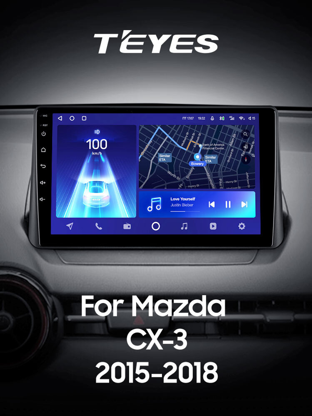 Teyes CC2 Plus 9" для Mazda CX-3 2015-2018