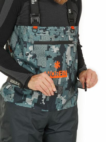Полукомбинезон забродный NORFIN Pilot Camo Bootfoot