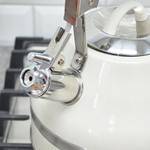 Чайник 3л со свистком, матовый, с бежевой ручкой, НМ 55234