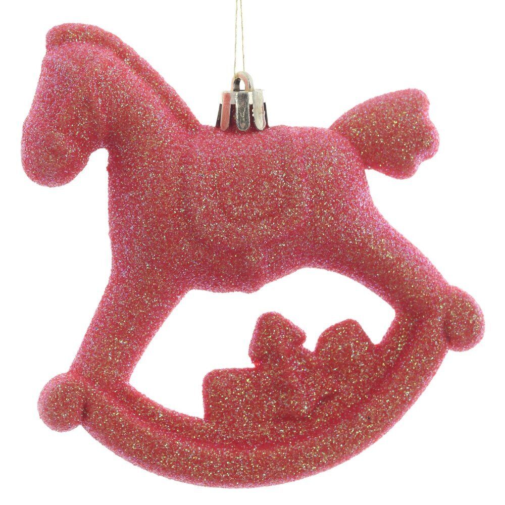 GAEM Набор из 2шт, Украшение новогоднее "Лошадка", L11 W5 H10 см