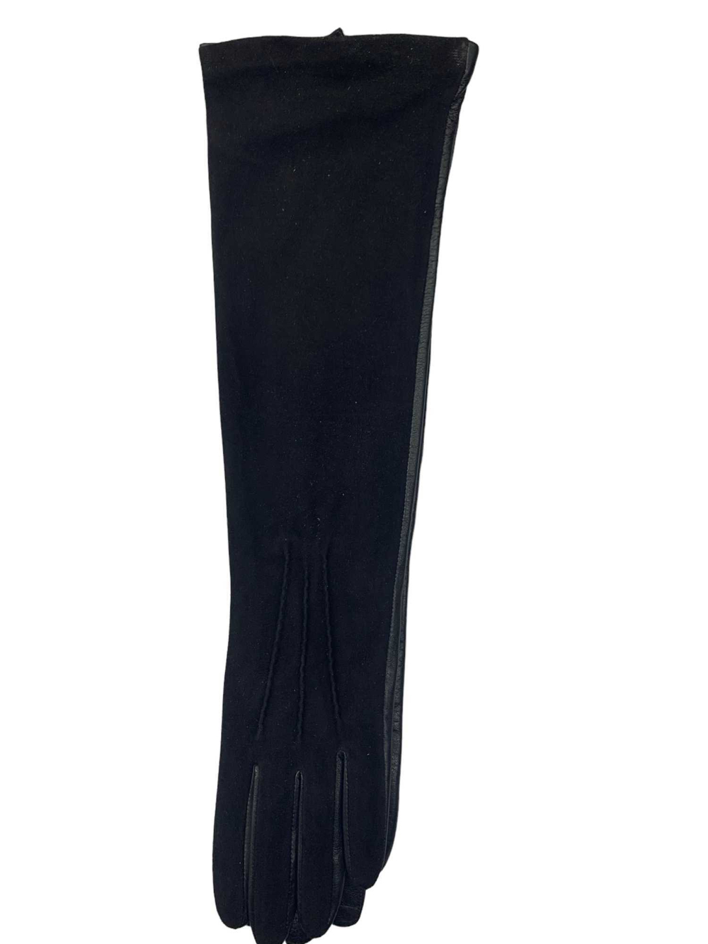 Перчатки. Женские. Материал верха: Кожаные. Подклад: Шелк. Шиншилла. Длина 50 см. 5 шт в упаковке.