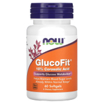 NOW Foods, GlucoFit, 60 мягких таблеток (1,334 мг в 1 капсуле)