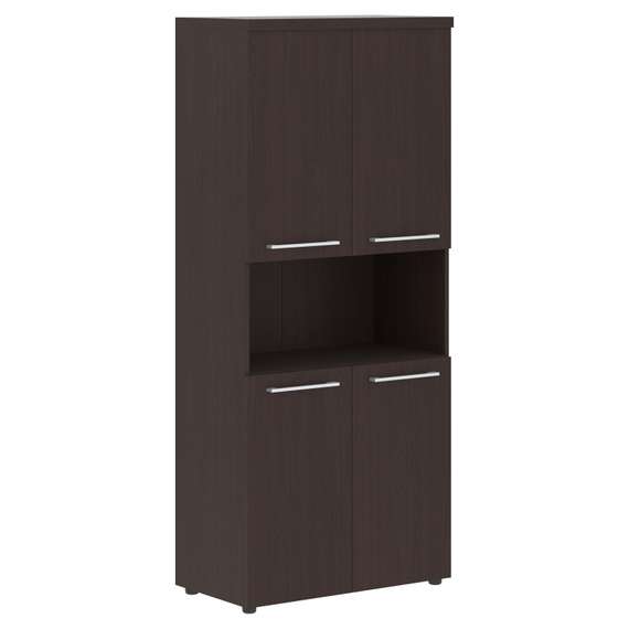 Шкаф с 2-мя комплектами глухих малых дверей и топом AHC 85.4  850х456х1969 ALTO
