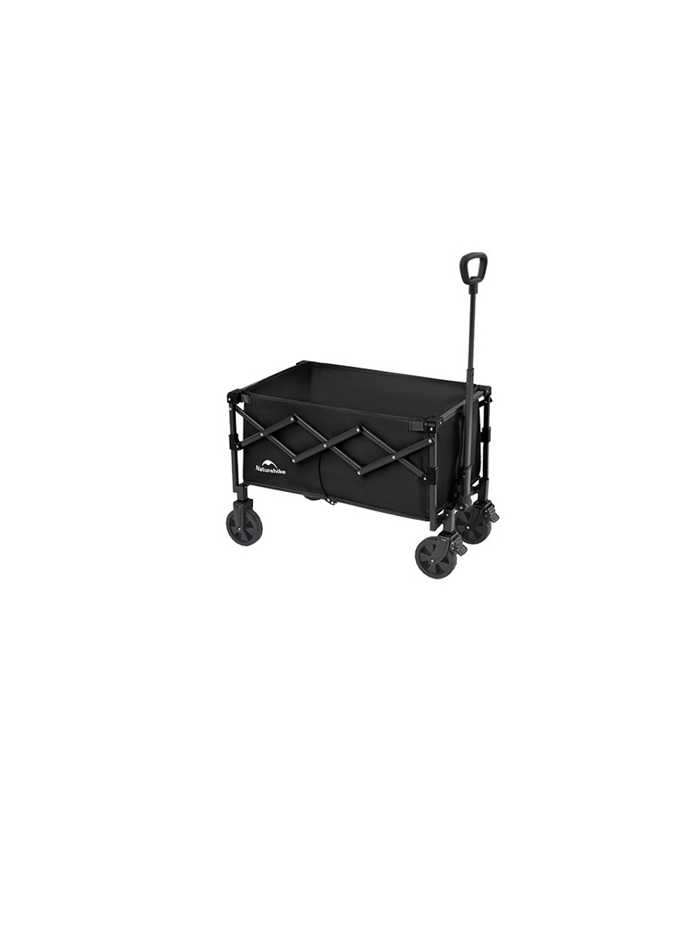 Тележка туристическая Naturehike Light 75х45,5х91 см, 120 л, черная