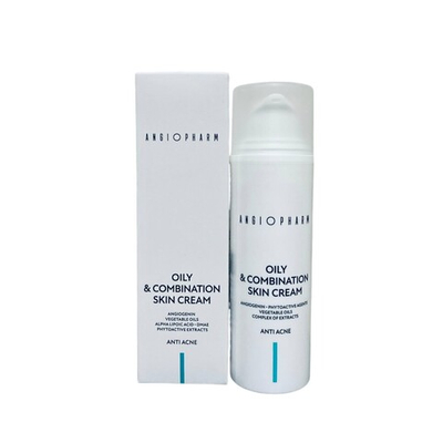 Крем для жирной и комбинированной кожи (50мл) Angiopharm