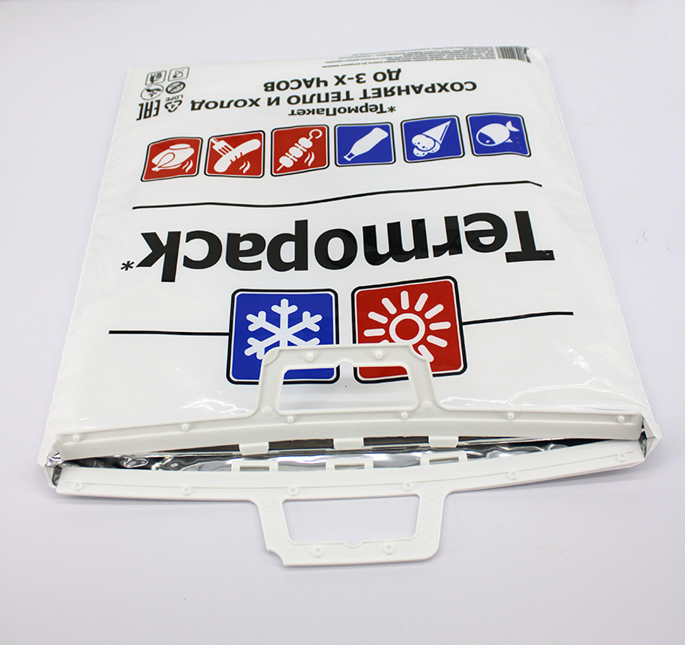 Термопакеты для замороженных продуктов 42х45 см, внеш.ПВД/внутр.МЕТ (10/100 шт)