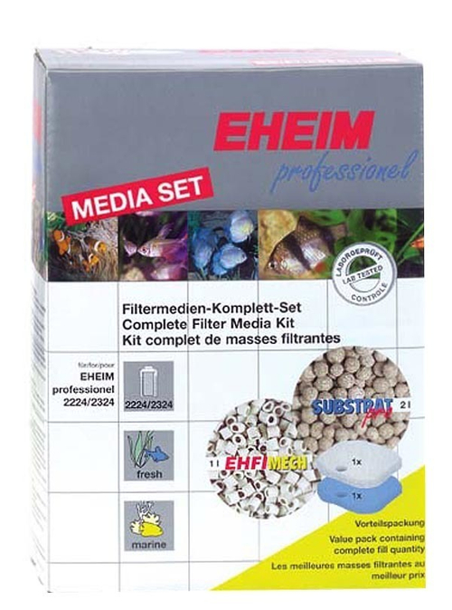 Наполнитель Eheim MEDIA SET для eXperience/Professionel 2224,2324 (керамика+субстрат+губка+синтепон)