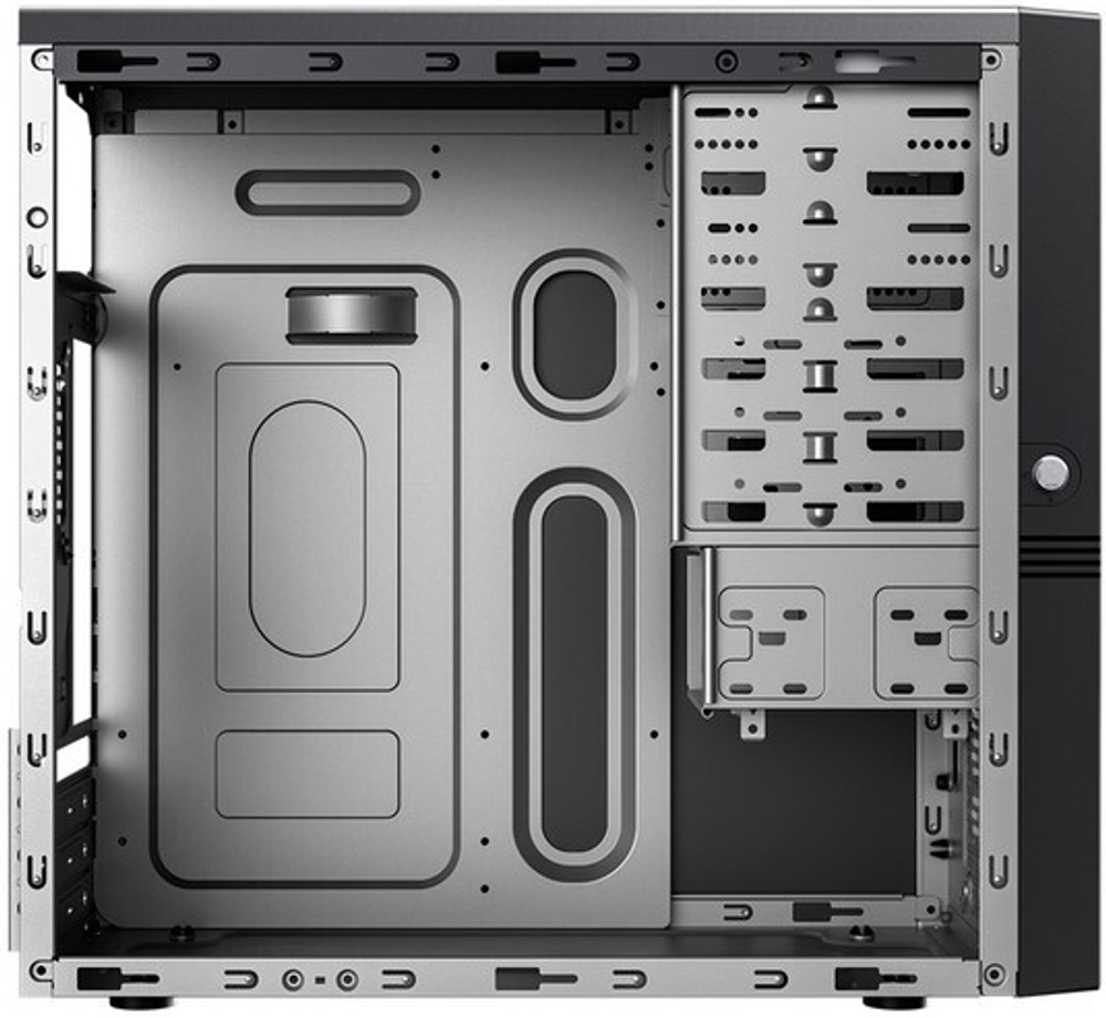 Корпус mATX Powerman ES555BK