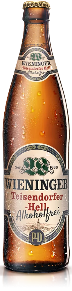 Пиво Винингер Тайсендорфер Хель Алкохольфрай / Wieninger Teisendorfer Hell Alkoholfrei 0.5 - стекло