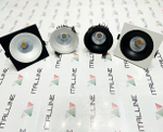 Встраиваемый светильник Italline IT06-6016 IT06-6016 black 4000K