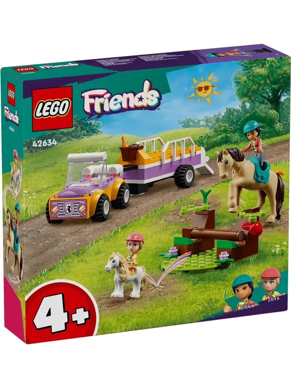 Лего Френдс Прицеп для лошадей и пони 42634 Lego Friends