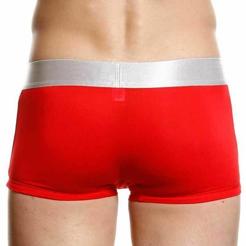 Мужские трусы боксеры Calvin Klein Steel Red Grey