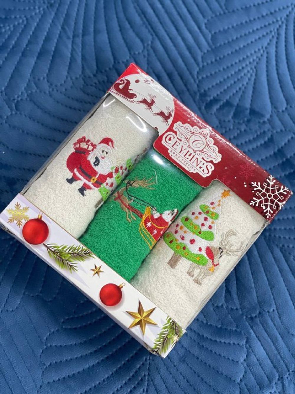 Набор пол махр НОВЫЙ ГОД 3/1