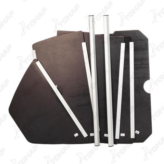 Лодка Тонар Капитан Т330 (киль+пол) бело-серый