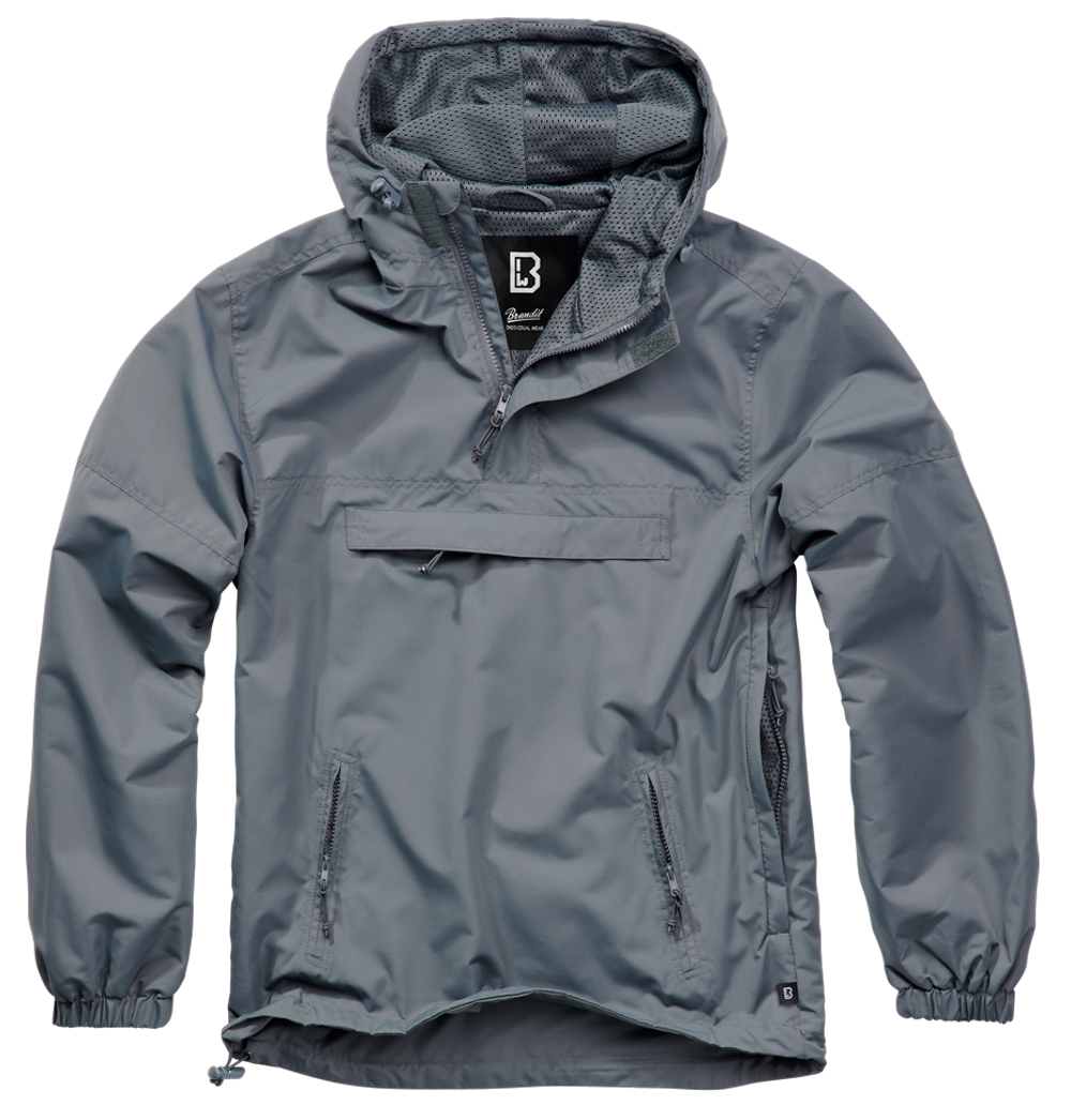 Brandit SUMMER WINDBREAKER anthracite