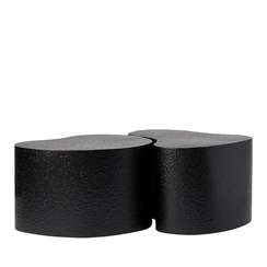 Набор из 2 журнальных столиков Grannis, черный