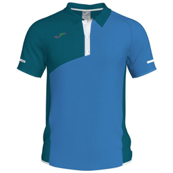 Мужское поло теннисное Joma Rodiles Polo SS - blue/green