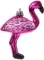 Елочное украшение Фламинго 3*8*11 см, пластик, Kaemingk (027667)