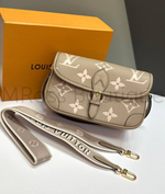 Сумка Louis Vuitton Сэтчел Diane темно - бежевого цвета