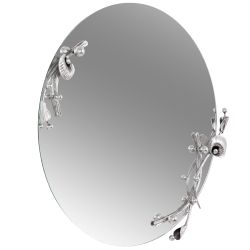 Зеркало настенное Атлантис Серебро