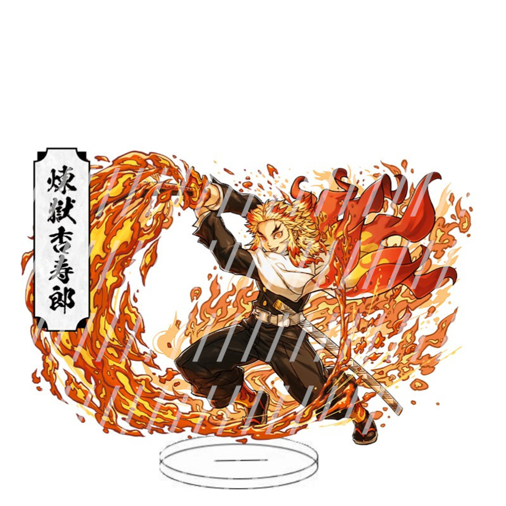 Акриловая фигурка "Клинок, рассекающий демонов / Kimetsu no Yaiba" (иероглифы)
