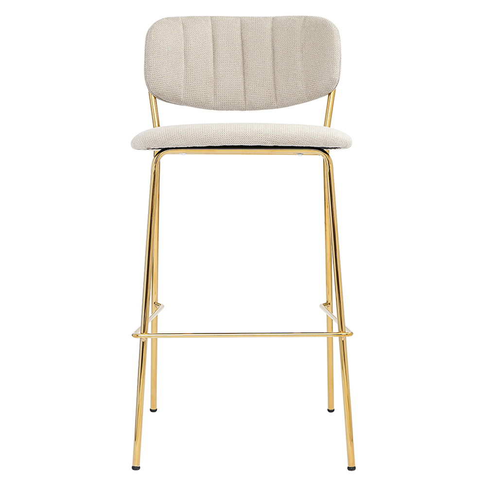 Стул барный eirill, шенилл, серый