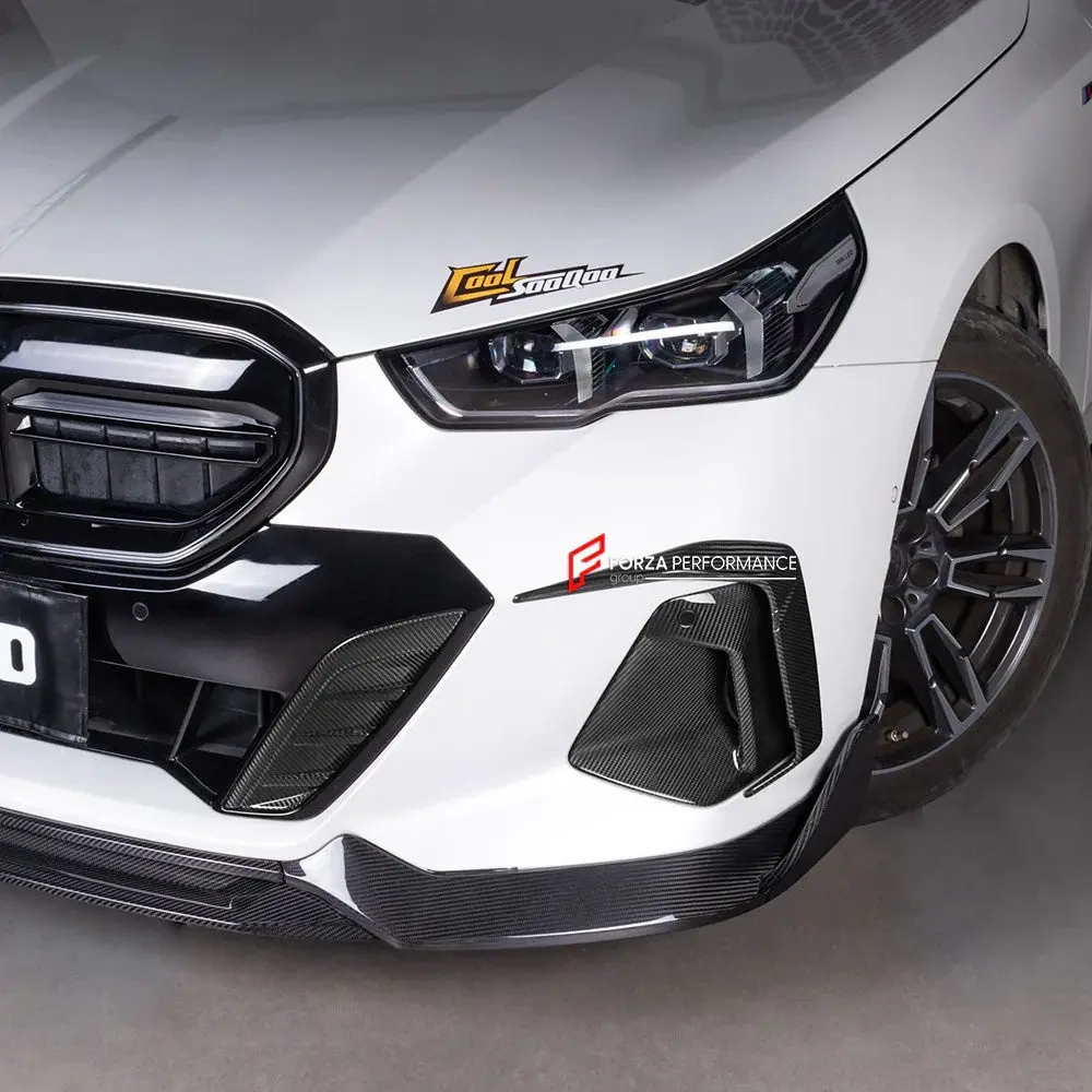 Карбоновые канарды переднего бампера для BMW 5 серии G60 2023+ БМВ