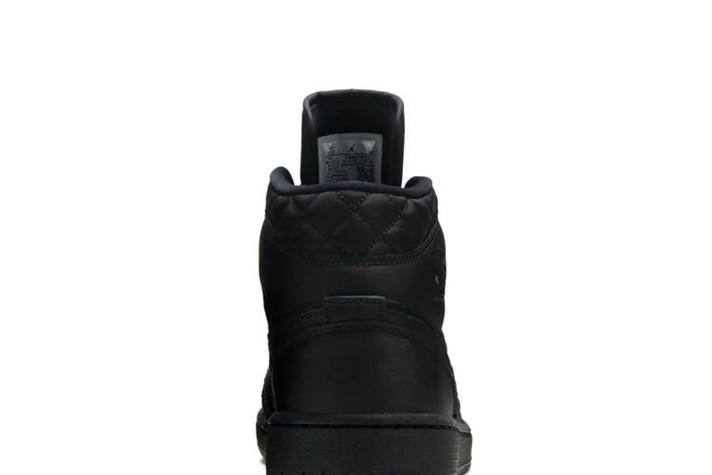 Кроссовки Jordan Air Jordan 1 Mid Se "Black Quilted" (Женская размерная сетка)