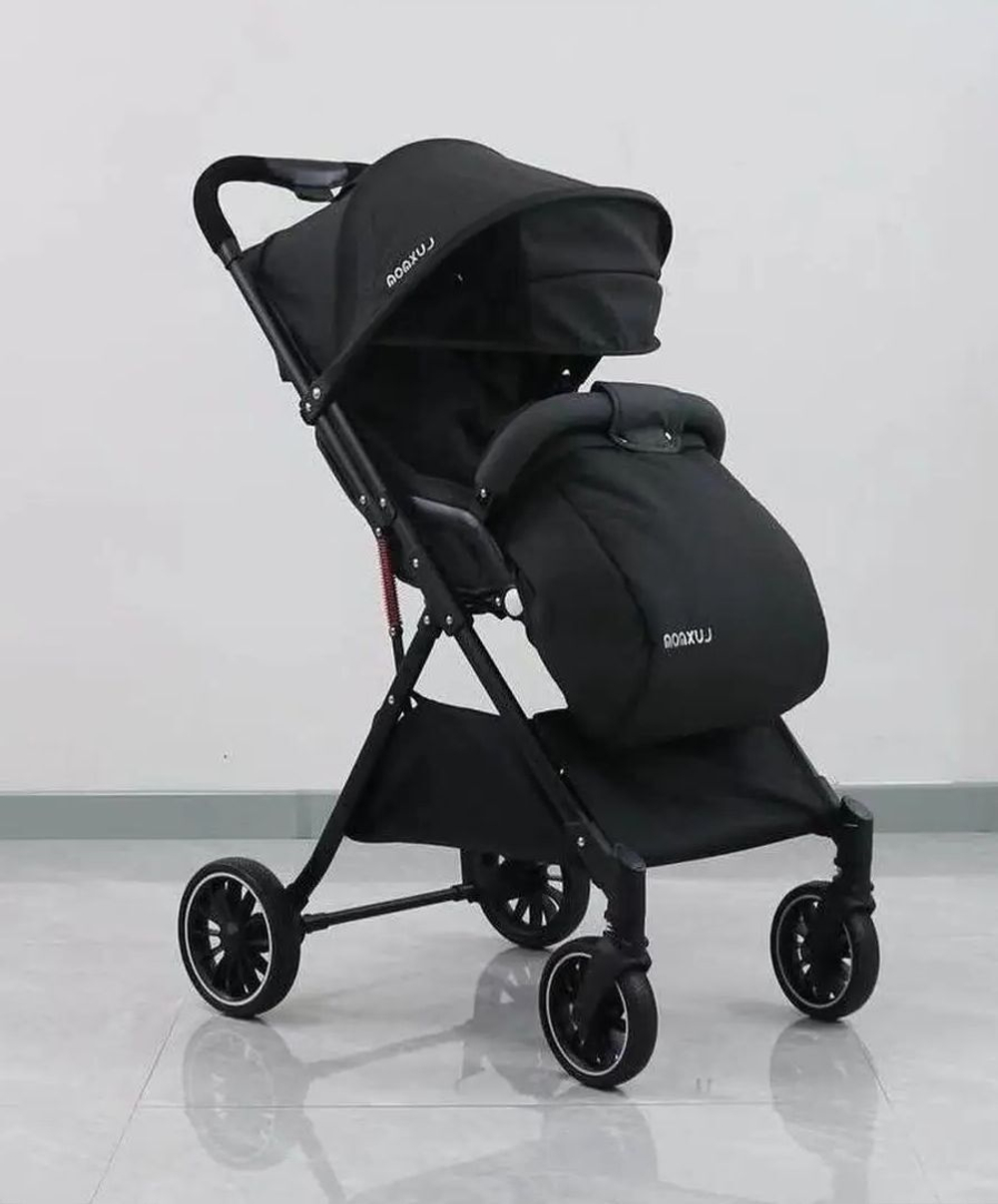Прогулочная коляска Luxmom V5 / черный